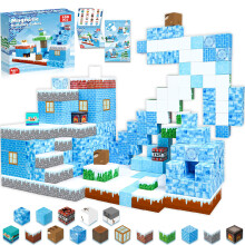 250PCS Forest Magnetic Building Blocks Set, STEM Toys for Kids Ages 310 Educational Gift