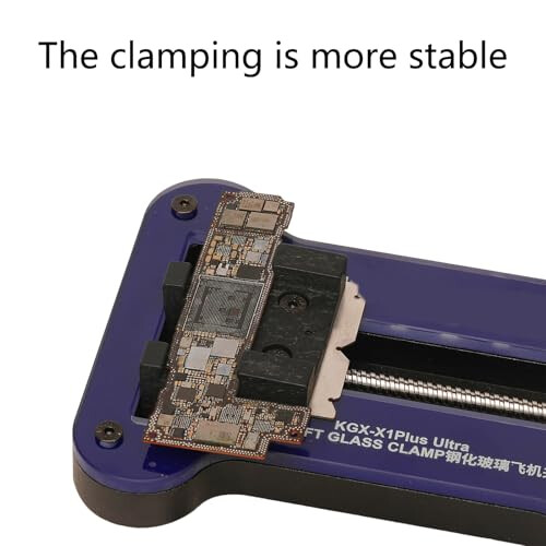 Heat Resistant PCB Holder for Phone , Adjustable Motherboard Clamp with Stable Precision Fixation 2