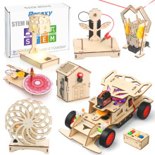 7 in 1 STEM Robot Building Kit for Kids Ages 812, Educational Engineering Toy for Boys and Girls
