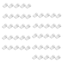 50PCS Self Adhesive Wall Clips Clear Poster Hanging Clips for Pictures Tapestry Multi Surface Use