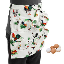 FUYGRCJ Eggforkle med 12 dype lommer, kompatibel med kylling, and og