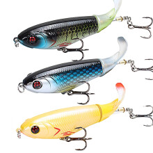 Topwater Fishing Lures Plopper Fishing Lure Hard Bass Whopper Lure Kit