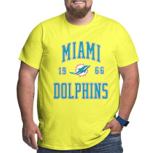 Dolphins Herr Stora och långa sportkorta fotbollslagslogotypärmar för män