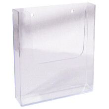 Wall Mount Brochure Holder Acrylic Magazine Display Rack for Office Literature Organizer Durable Design