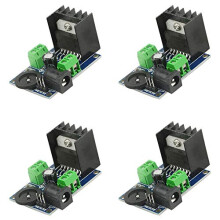 4 PCS TDA7297 Amplifier Board 15W+15W Dual Channel Stereo Audio Module DC 618V for DIY Speakers