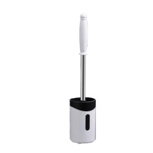 Wall Mounted Toilet Brush Set with Holder, 360 Deep Cleaning, SpaceSaving Design, Gray Pink (2)