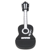 USB-minne med musikgitarrformad design, söt och nyskapande USB-minne för datalagring och delning, minnesminne med hög läs- och skrivhastighet och