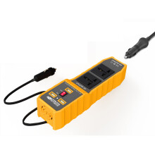 200W Car Power Inverter 12V DC to 220V Converter with Dual AC Outlets and Fast Charging USB Ports