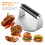 Burger Press Hamburger Patty Maker for Griddle with Ergonomic Grip Durable Meat Press for BBQ 2