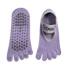 Para skarpetek do jogi, pilatesu, sportowych, profesjonalnych, antypoślizgowych, w kropki