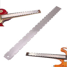 Guitar Setup Kit with String Action Ruler and Notched Straight Edge for Fender 25.5 and Gibson 24.75