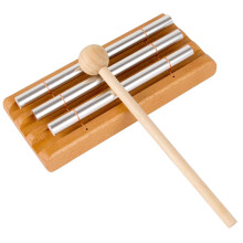 3 Tones Hand Percussion Chimes for Classroom and Prayer, Durable Bells with Consistent Color Finish