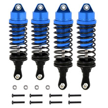 RC Car Shock Absorber for Traxxas Slash 4x4 1/10 Scale Blue Aluminum Alloy Performance Suspension