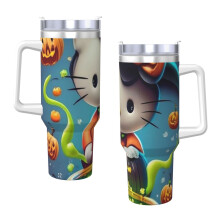 Hello Kitty 40oz H2.0 vakuumisolert vannglass i rustfritt stål med
