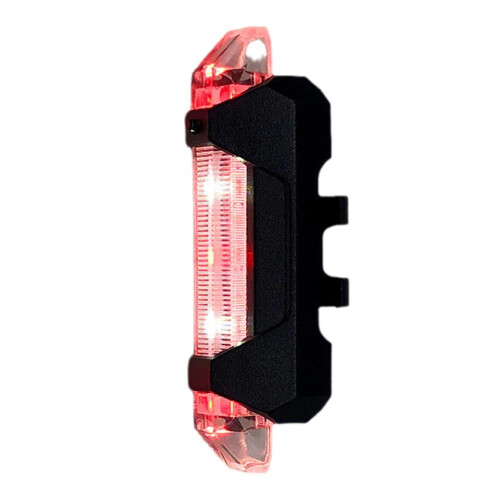 Red White 918 Rechargeable Tail Light for Road and Mountain