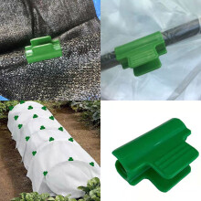 Cleme din ratan Giyblacko, 10 buc. Accesorii pentru seră, 0,8 cm, seră
