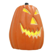 Poaug Hot Sale Kompatibel med LED Orange Pumpa Ljus för Dekor &