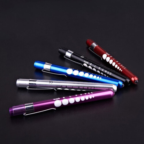 HEVIRGO Medical Flashlight Medical First Aid LED Pen Light Flashlight