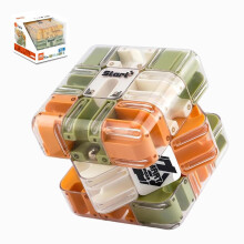 3D Maze Cube Brain Teaser Toy 7x7cm Labyrinth Puzzle Ball for Adults and Kids Stress Relief and Logical Thinking