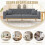 (Grey) 2-Seater Velvet Sofa with Adjustable Backrest & Gold Legs 3