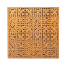 Wooden Puzzle for Adults and Kids Geometric Brain Teaser Square Block Educational Gift Family Play