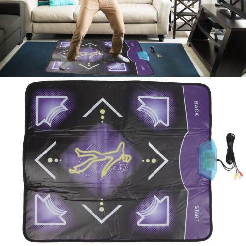 Dance Mat with 60 Exercise Modes, USB TV Dance Pad Compatible with PC, Durable US Plug Design 1