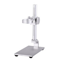 Heavy Duty Aluminum Alloy Microscope Stand with Adjustable Height for Soldering  and Stable Support