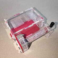 Compact Acrylic Ant Farm with 15mm Active Area, Clear Observation Nest for Queen Ants, Style D