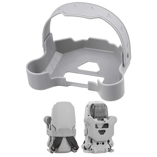 Propeller Holder Strap Silicone Protector for DJI Mini 2 and Mavic Mini SE Secure Blade Guard Gray