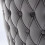 (Grey) Lux Velvet Tufted Kitchen Dining Chairs Set of 4 12