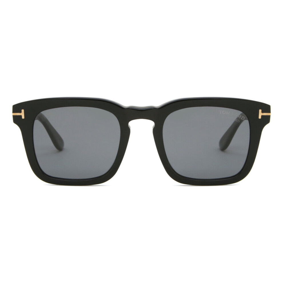 Tom Ford Ft0751 Dax Polarized 01D Men New Sunglasses Black