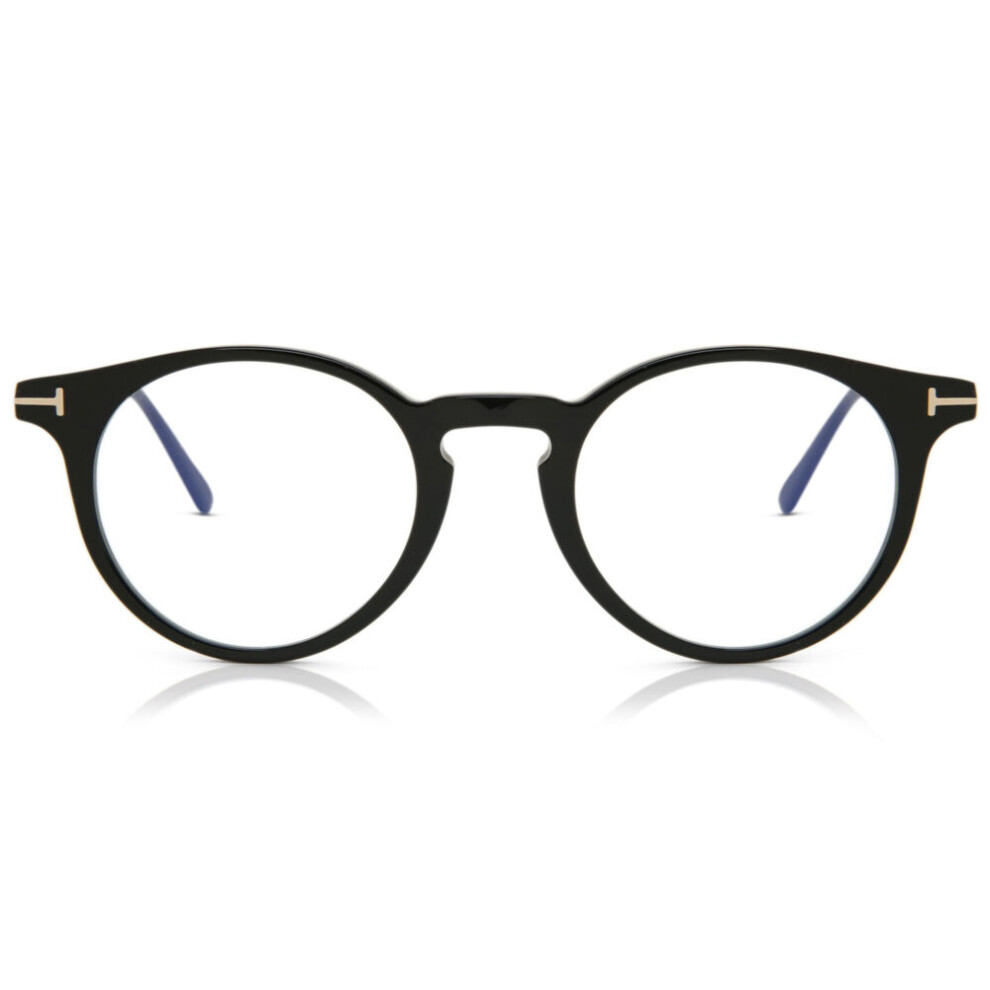 Tom Ford Ft5557-B 001 Blue-Light Block Unisex New Eyeglasses