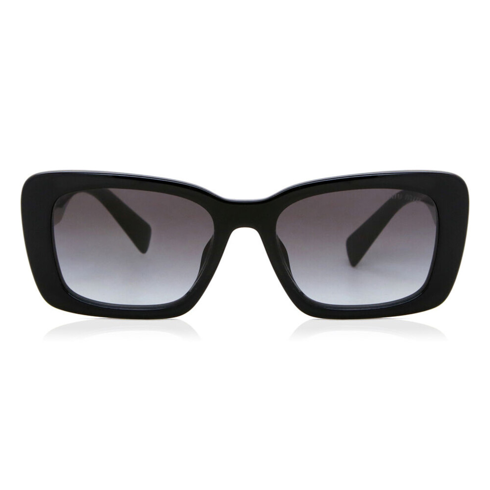 Miu Miu Women's Black Rectangle Grey Gradient Mu07ys - Image 5