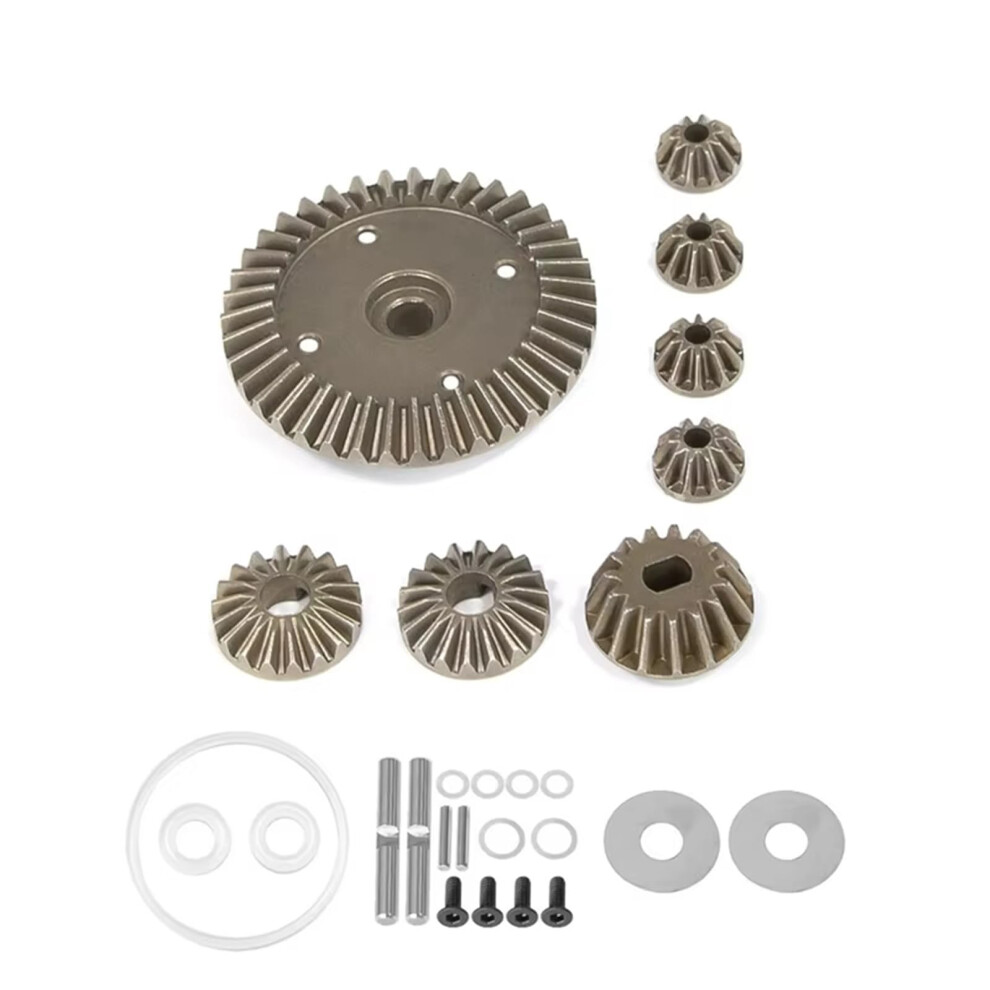 Rc Differential Gear Kit 22049 For Tamiya 39T Xv02 Tt02 Mb01 Bt01 Xm01, Durable Upgrade With Smooth Power Transfer 9045646540825