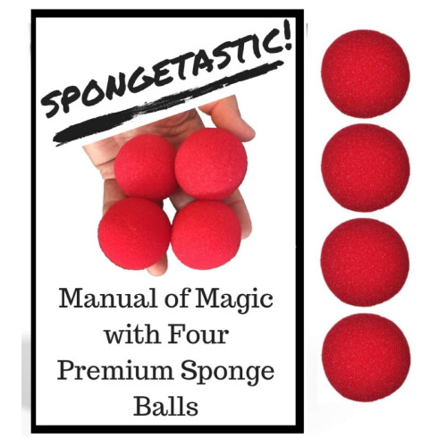 Sponge Ball Magic Set with StepbyStep Manual for Close Up Tricks and Adaptive SoftTouch Fit