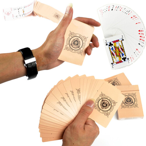 Magic Playing Cards Ultra Thin Design for Stage Illusions Card Manipulation Deck 5 Pack 2