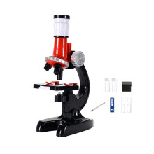 Kids Microscope Kit 1200x with Clear Viewing Slides and Tools Set for HandsOn Learning