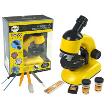 Kids Microscope with Easy Focus Control and Multiple Magnification Options STEM Learning Kit