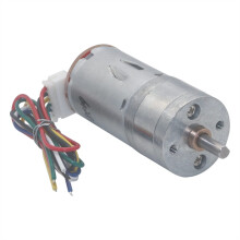 JGA25370 12V DC Geared Motor Torque Mini Electric Motor 50x24mm for Robot and Camera Gimbal