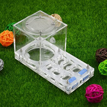 Transparent Acrylic Ant Farm with Moisture Control System, Educational Ant Nest for Kids Breeding Display