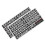 Transparent Piano Keyboard Stickers 61 Keys with Fast Note Recognition and Easy Key Alignment 1