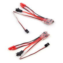 RC Speed Controller 20A Brushed ESC for RC Car Truck Boat, Stable Control, Durable Design, 1100pcs