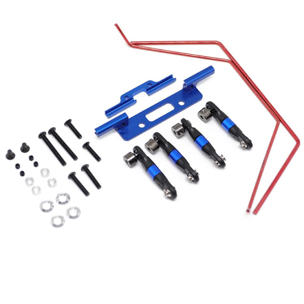 Sway Bar Kit Cnc Aluminum Front And Rear Adjustable Set For Traxxas Slash 2Wd 1/10 Rc Car Upgrade 9351714750486