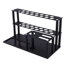 RC Tool Stand Metal Organizer for 1/10 RC Cars SCX10 RTX4 – Durable Non‑Slip Black Holder