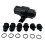 Universal Modified Car 58MM Bracket Retrofit Fuel Filter Kit High-Flow Magnetized Gaso  Filter Element Bracket FF02 1