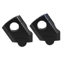 1 Pair Motorcycle Universal Handlebar Riser Bar Mount Handle Clamp Universal 22mm for