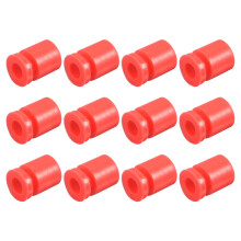 RC Anti Vibration Balls M3x8mm Rubber Dampers for F4 F7 Flight Controller FPV Drone (Red, 12 Pack)