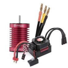 F540 4370KV 1/10 RC Car Brushless Motor and ESC Combo Waterproof 45A Torque Power