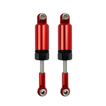 Full Metal RC Shock Absorber for Wltoys A959 A959B 1/18 Car, LongLife Durable Aluminum Upgrade, Red