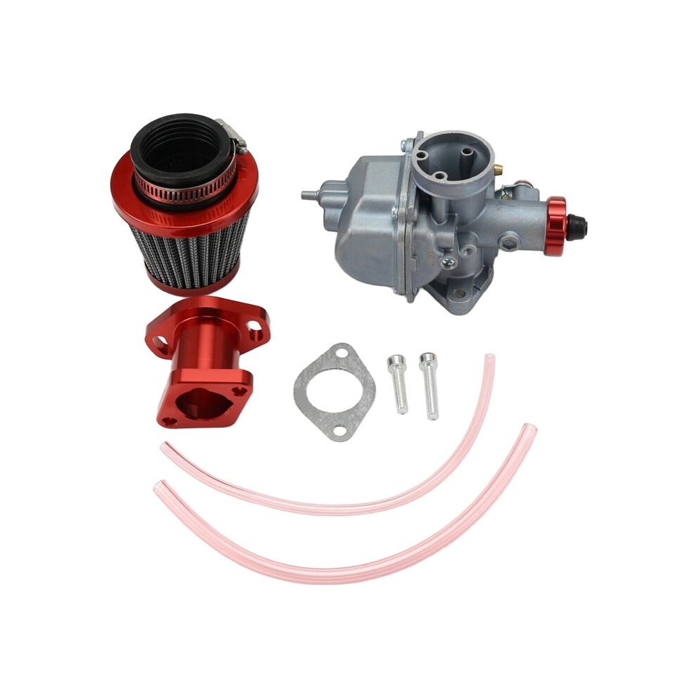 Engine Intake Manifold Air Filter Adapt Carburetor Kit For Vm22 212Cc Gx200 6.5Hp Engine 196Cc Ct200u Kt196 Moto 4713328593517